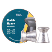 H&N Match Heavy .177 Cal, 8.18 Grains - 500 PACK