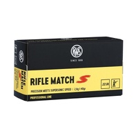 RWS - 22LR Rifle Match S 40gr LRN 50 Pack