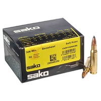 SAKO AMMO - 308WIN 150gr Gamehead 50 PACK