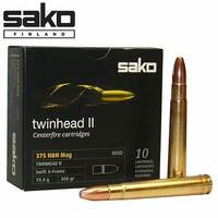 SAKO AMMO - 375H&H 300gr Twinhead II (Swift A-Frame) 10pk