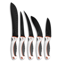 Outdoor Edge ErgoMax 6-Piece Professional Grade Processing Knife Set