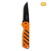 Outdoor Edge Razor HTX 3.5 Fixed Topo Orange