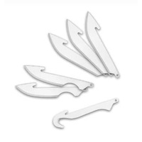 OUTDOOR EDGE - Razorsafe Combo Replacement Blades (3 Drop-point, 2 Boning, 1 Gutting)