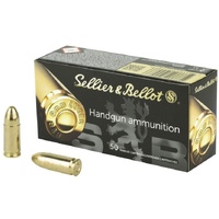 SELLIER & BELLOT AMMO - 9MM LUGER 124gr FMJ