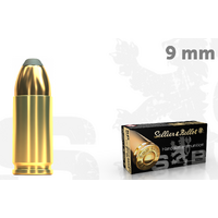 SELLIER & BELLOT AMMO - 9 MM LUGER 124gr SP