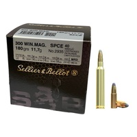 SELLIER & BELLOT AMMO - 300 WIN MAG 180gr SPCE 40 BULK PACK