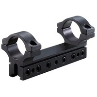 BKL-260 4 Long Unitized Dovetail Mount - Matte Black