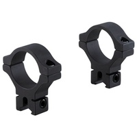 BKL-300 0.6 Long Dovetail Rings - Matte Black 