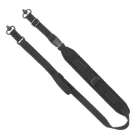 GrovTec QS-2 Push Button Sling – Black | Durable Quick Detach Rifle Sling