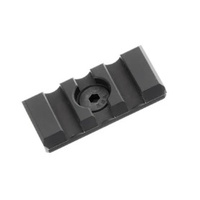 Leapers - UTG PRO M-LOK 3-Slot Picatinny Rail Section Black