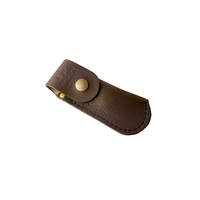 DINGO - LEATHER CARTRIDGE BELT KNIFE POUCH