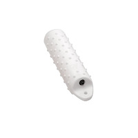 DOKKEN - RUBBER KNOBBY DOG DUMMY - SMALL - WHITE