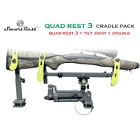 SmartRest Quad Rest 3 Cradle Pack Gun Rest and Gun Rack