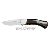 FOX KNIVES - THE "SILVER COLLECTION" FOLDING KNIFE - 594CR - COW HORN HANDLE