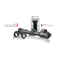 HIKMICRO - ALPEX 4K A40EL Lite 40mm 3840x2160 Night Vision Scope with LRF Kit