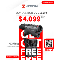 HIKMICRO Condor 2.0 CQ35L Thermal Monocular – 35mm 640×512 12µm with LRF