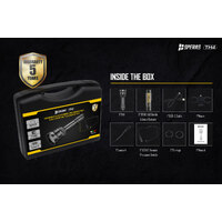 SPERAS - TH4 IR KIT Zoomable & Dimmable & Rechargeable 4-in-1 Hunting Flashlight Kit