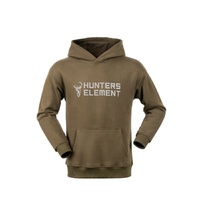 Hunters Element - Block Hoodie - Khaki - L