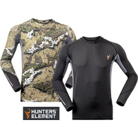Hunters Element - Core Top - Black - 3XL