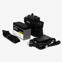 Lightforce - LiFePo4 12.8V 11.4amp rapid mains charger & variable power bag