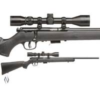 SAVAGE 93 22 WMR F BLUED SYNTHETIC PACKAGE