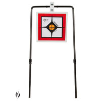 ALLEN EZ AIM HARDROCK AR500 7" SQUARE TARGET WITH STAND