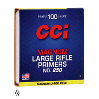 CCI PRIMER 250 LARGE RIFLE MAGNUM - 100PK