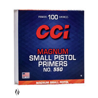 CCI - PRIMERS - #550 SMALL PISTOL MAGNUM - PER 100
