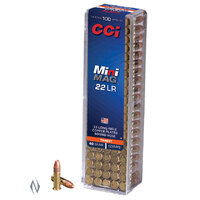 CCI - 22LR MINI MAG 40GR CPRN HV 100 PK 1235FPS