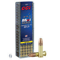 CCI - 22LR MINI MAG 40GR SEGMENTED HP 100 PK 1235FPS