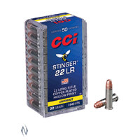 CCI 22LR STINGER 32GR CPHP 1640FPS