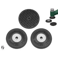 CALDWELL RUBBER FEET ONLY ROCK BR REST 3PK