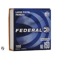 FEDERAL - PRIMERS - 1#50 LARGE PISTOL - PER 100