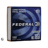 FEDERAL - PRIMERS - #155 LARGE PISTOL MAGNUM - PER 100