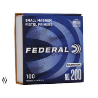 FEDERAL - PRIMERS - #200 SMALL PISTOL MAGNUM - PER 100