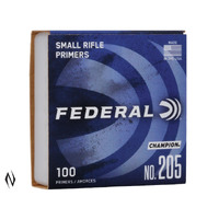 FEDERAL PRIMER 205 SMALL RIFLE - 100 pack