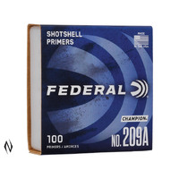 FEDERAL - PRIMERS - #209A SHOTSHELL - PER 100