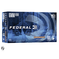 FEDERAL 6MM REM 100GR SP POWER-SHOK