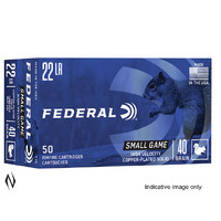 FEDERAL 22LR 40GR SOLID SV TARGET