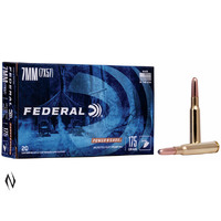 FEDERAL 7MM MAUSER 175GR SP RN POWER-SHOK