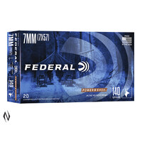 FEDERAL 7MM MAUSER 140GR SP POWER-SHOK