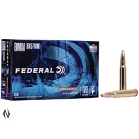 FEDERAL AMMO - 8MM MAUSER 170GR SP POWER-SHOK - 20PK