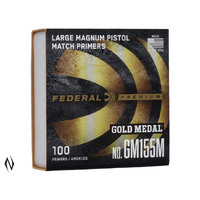 FEDERAL - PRIMERS GM155M GOLD MEDAL LARGE PISTOL MAGNUM - PER 100