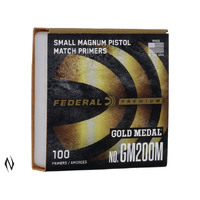 FEDERAL - PRIMERS GM200M GOLD MEDAL SMALL PISTOL MAGNUM - PER 100