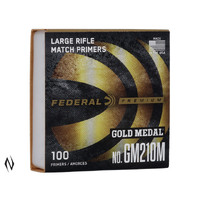 FEDERAL PRIMER GM210M GOLD MEDAL LARGE RIFLE