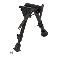 HARRIS BIPODS - FIXED - NOTCHED LEGS - 6-9"