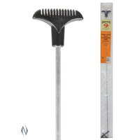 HOPPES BENCHREST CLEANING ROD 1 PC STAINLESS UNIVERSAL RIFLE / SHOTGUN 34"