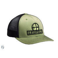 LEUPOLD RETICLE TRUCKER CAP LODEN / WHITE OS