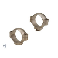 LEUPOLD STD 30MM RINGS MEDIUM SILVER