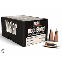 RIFLE PROJECTILES - NOSLER 308 125GR ACCUBOND 50PK